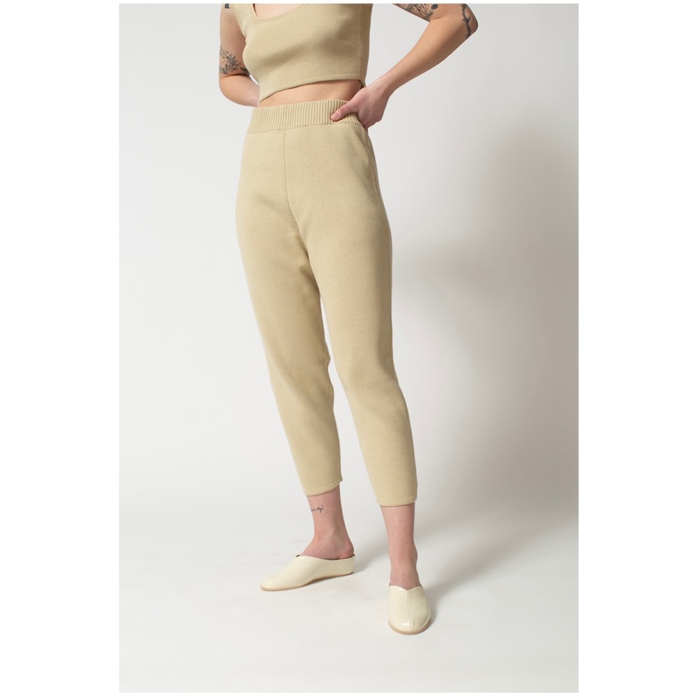 Micaela Greg Cotton knit pants, size L